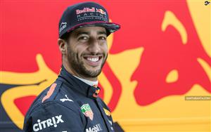 Australian racing driver, Daniel Ricciardo  who competes in Formula One for Red Bull Racing